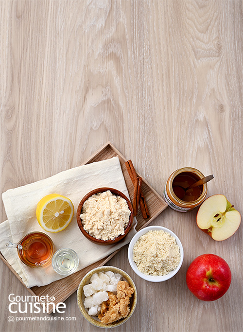 Apple Pie Bars ของหวานของชาววีแกน
