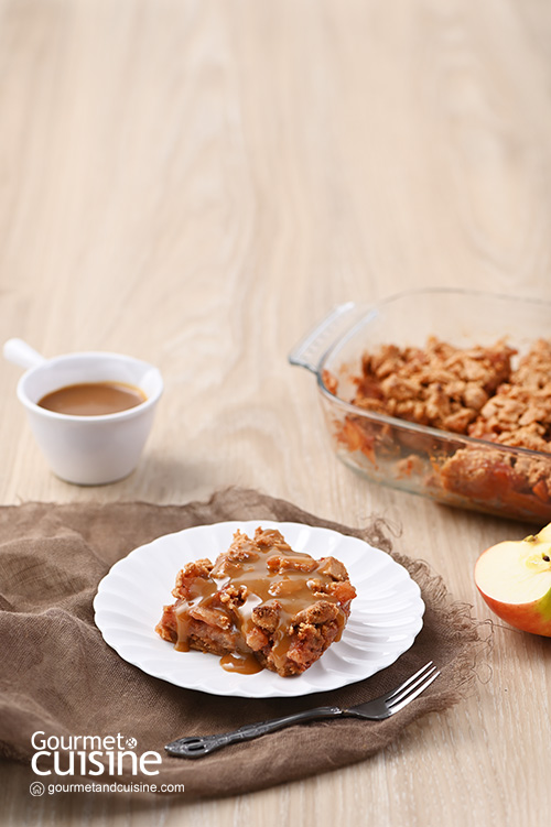 Apple Pie Bars ของหวานของชาววีแกน