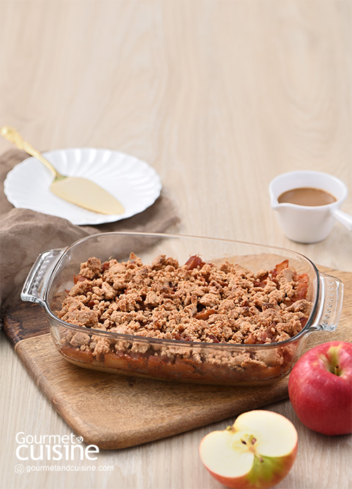 Apple Pie Bars ของหวานของชาววีแกน