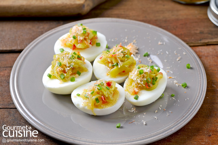 อร่อยได้ง่ายๆ กับ 6 เมนูไข่ต้ม - Gourmet & Cuisine Magazine