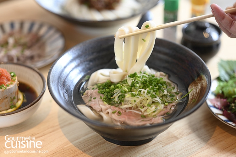 Shiko Udon Bar ร้านอูด้งเส้นสดฉบับนาโกย่าในซอยหลังสวน