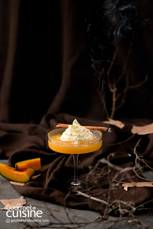 Pumpkin Cream Soda น้ำฟักทองครีมโซดา สูตรเครื่องดื่มสุดหลอนรับปาร์นี้ฮัลโลวีน