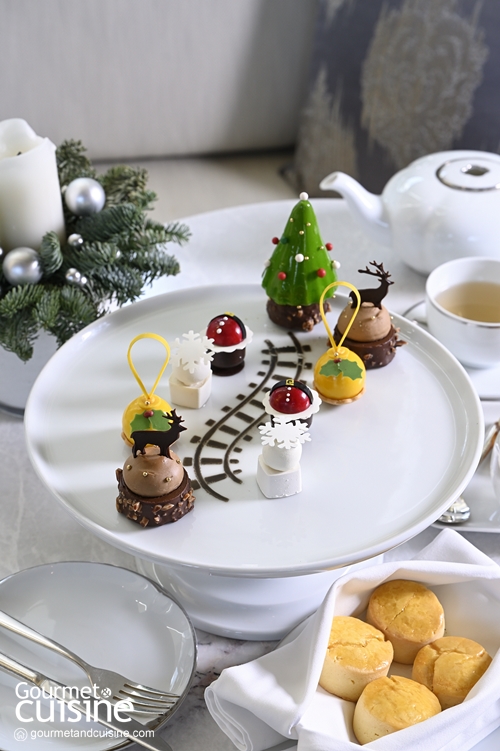จิบ Festive Afternoon Tea ฉลองคริสต์มาสบนขบวนรถไฟ ที่ Park Hyatt Bangkok