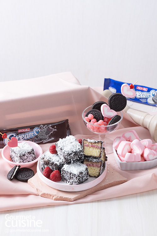 เติมความหวานรักนี้ด้วย ลามิงตันเค้ก Lamingtons Cake ขนมสุดคลาสสิกจากประเทศออสเตรเลีย