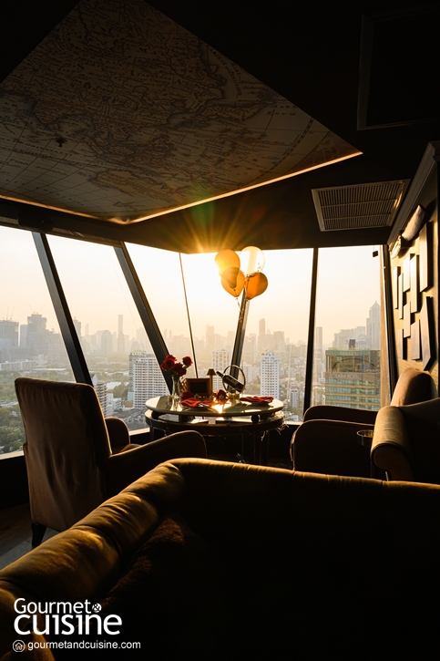 Axis & Spin (Sky Lounge & Bar) สกายเลาจน์ธีมอวกาศแห่ง The Continent Hotel Bangkok