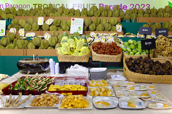 สยามพารากอน จัดเทศกาลผลไม้สุดยิ่งใหญ่  “SIAM PARAGON TROPICAL FRUIT PARADE 2023”