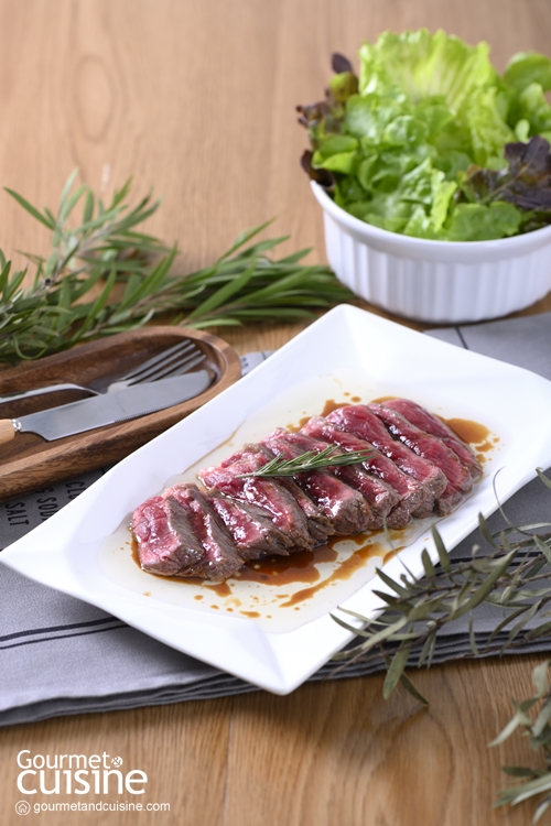 สูตรเนื้อทอดแบบนุ่มฉ่ำลิ้น ราดน้ำจิ้มซีฟู้ดรสแซ่บโดนใจ