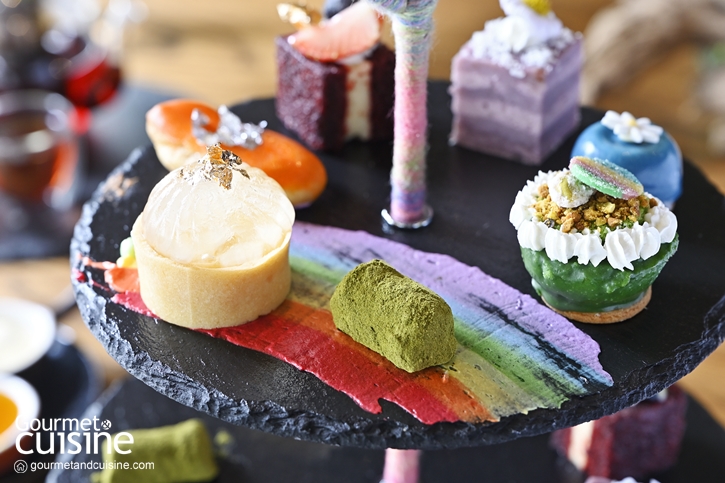 ฉลองเดือนแห่งสายรุ้งด้วย Spectrum of Colours Afternoon Tea