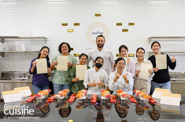 “The Arts of Macarons” เรียนทำมาการอง 1 วัน ที่ Lenôtre Culinary Arts School Thailand