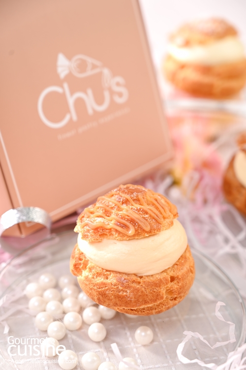 Chu's pastry ร้านชูครีมโฮมเมดไส้ล้น ใส่ใจทุกกล่องก่อนส่งถึงมือคนพิเศษ