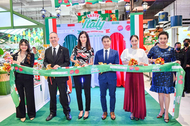 กูร์เมต์ มาร์เก็ต ร่วมกับ สำนักงานพาณิชย์อิตาเลียน และ สถานทูตอิตาลีประจำประเทศไทย จัดงาน “Taste of Italy Food Showcase 2023”