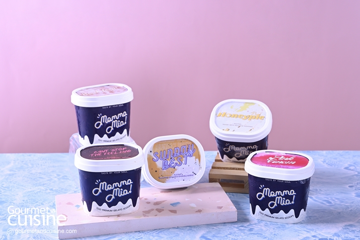 Mamma Mia! ไอศกรีมเจลาโตไดฟุกุแบรนด์ไทย หวานเย็นและยืดได้!