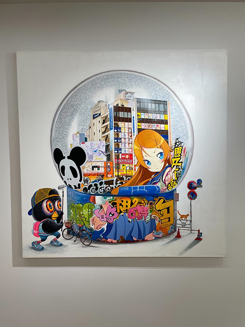 MUEBON ศิลปินสตรีทอาร์ตชื่อดัง จัดแสดง Solo Exhibition ที่ GALLERY ETHER TOKYO ประเทศญี่ปุ่น เป็นครั้งที่ 2