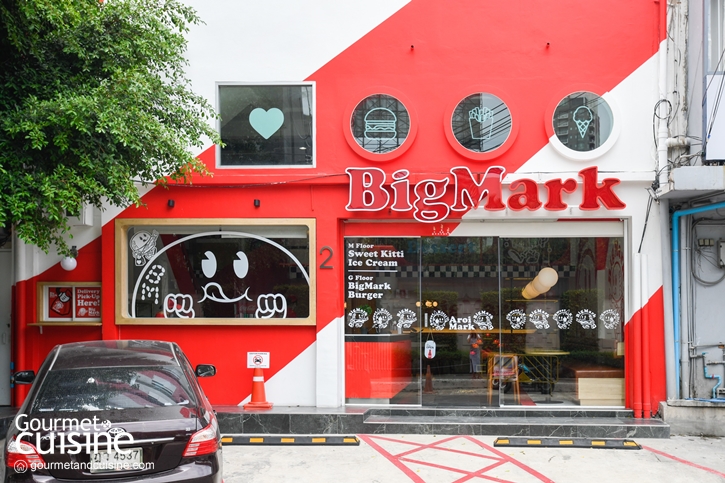 Big Mark Burger ร้านเบอร์เกอร์น้องใหม่ในเครือกะเพราเผ็ดมาร์ค เปิดร้านให้เช็คอินที่ซอยสุขุมวิท 28