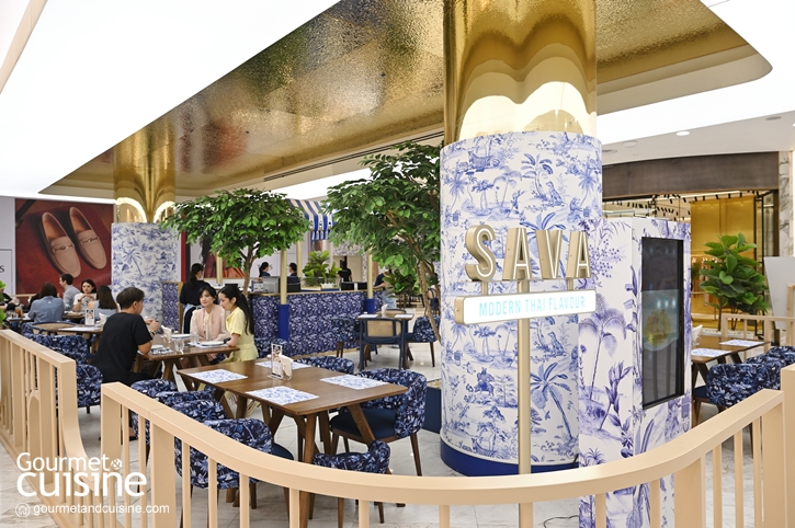 Sava Modern Thai Flavour ในบ้านหลังใหม่ที่ The Emporium พร้อมเปิดตัวเมนูใหม่ Supreme Dinner Menu 