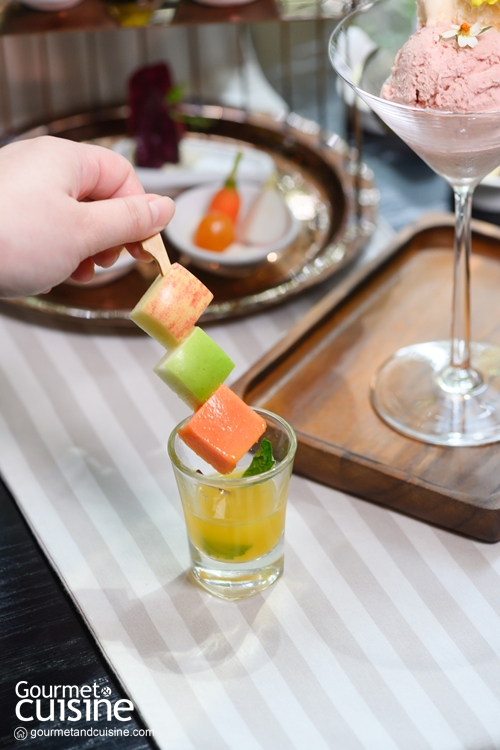 “Garden Lounge Afternoon Tea” ชุดน้ำชายามบ่ายธีมดอกไม้ในสวนสวย