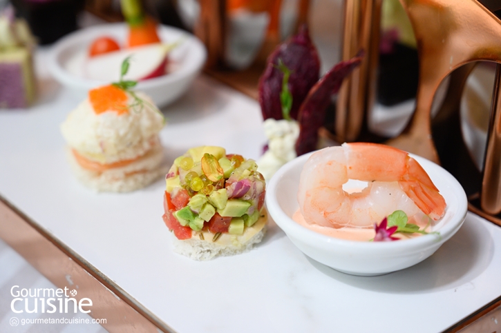 “Garden Lounge Afternoon Tea” ชุดน้ำชายามบ่ายธีมดอกไม้ในสวนสวย