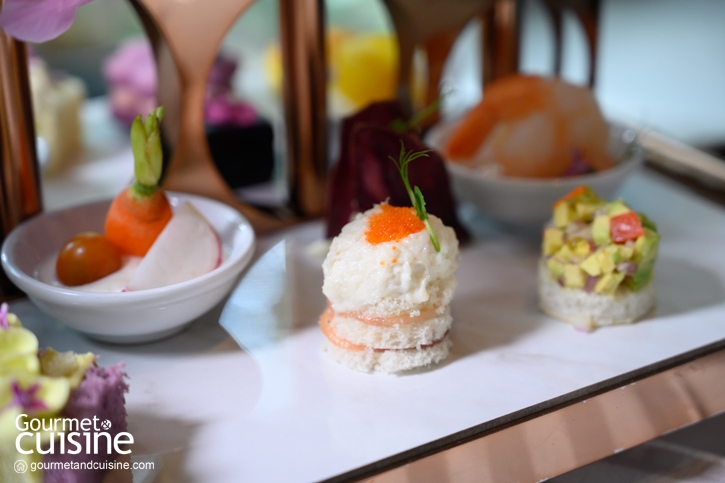 “Garden Lounge Afternoon Tea” ชุดน้ำชายามบ่ายธีมดอกไม้ในสวนสวย