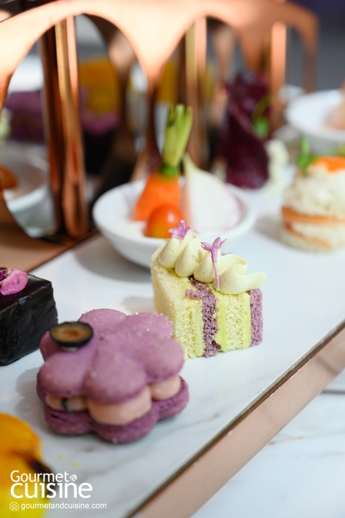 “Garden Lounge Afternoon Tea” ชุดน้ำชายามบ่ายธีมดอกไม้ในสวนสวย
