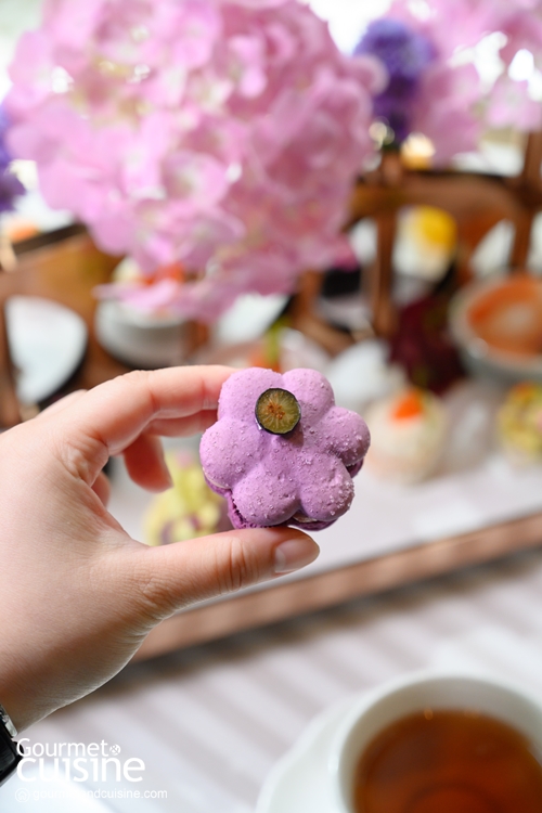 “Garden Lounge Afternoon Tea” ชุดน้ำชายามบ่ายธีมดอกไม้ในสวนสวย