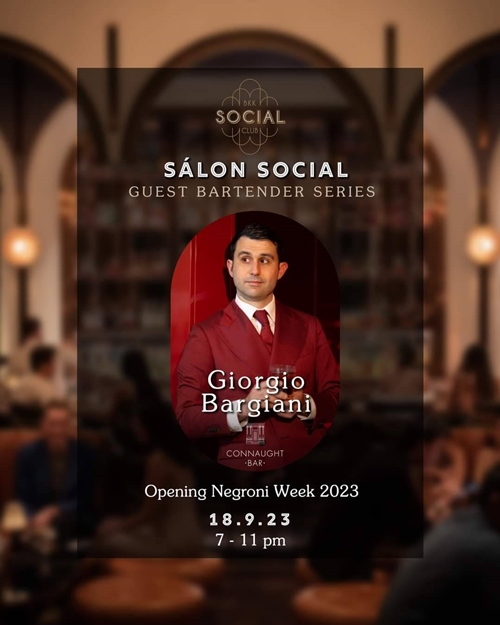 ค็อกเทลเลิฟเวอร์เตรียมตัวให้พร้อมกับ Imbibe and CAMPARI Negroni Week 2023