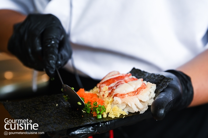 Kanori Hand Roll Bar ร้านซูชิแฮนด์โรลล์ในซอยสุขุมวิท 49 ที่ม้วนทุกคำให้กินกันสด ๆ