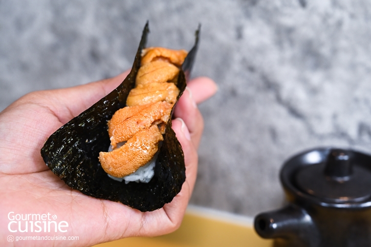 Kanori Hand Roll Bar ร้านซูชิแฮนด์โรลล์ในซอยสุขุมวิท 49 ที่ม้วนทุกคำให้กินกันสด ๆ