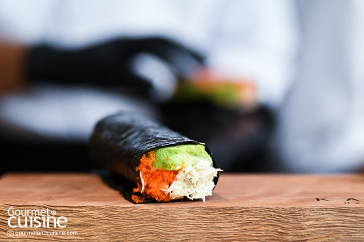 Kanori Hand Roll Bar ร้านซูชิแฮนด์โรลล์ในซอยสุขุมวิท 49 ที่ม้วนทุกคำให้กินกันสด ๆ