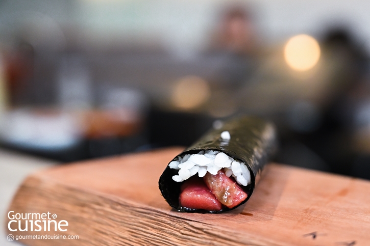 Kanori Hand Roll Bar ร้านซูชิแฮนด์โรลล์ในซอยสุขุมวิท 49 ที่ม้วนทุกคำให้กินกันสด ๆ