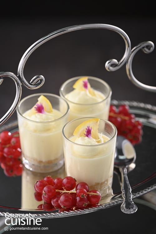 มูสเลมอนชีสเค้ก Lemon Cheesecake Mousse