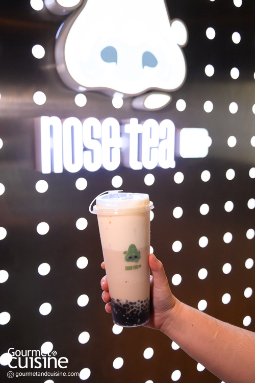 Nose Tea Thailand ร้านชานมจมูกเขียวชื่อดังแห่งโลกโซเชียล @สยามเซ็นเตอร์