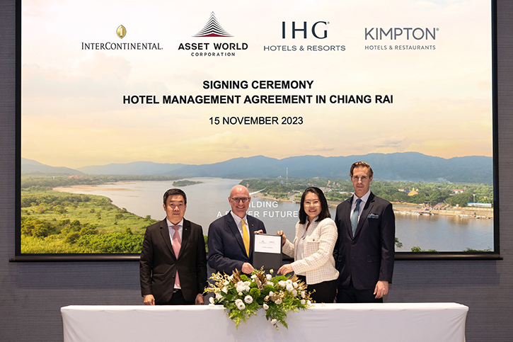 AWC จับมือ IHG ร่วมพัฒนาโรงแรมระดับลักซ์ชัวรี่ สองแห่งแรกในเชียงราย ภายใต้แบรนด์ InterContinental และ Kimpton