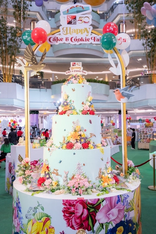 เอส แอนด์ พี ครบรอบ 50 ปี เฉลิมฉลองเทศกาลแห่งความสุขส่งท้ายปีสุดยิ่งใหญ่ จัดงาน “S&P 50th Anniversary Happy Cake & Cookie Fair”