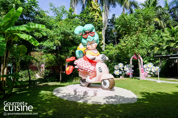 Pink Rosa Café คาเฟ่สีชมพูใจกลางทองหล่อ ที่ได้แรงบันดาลใจมาจากรถเวสป้าสี PINK ROSA