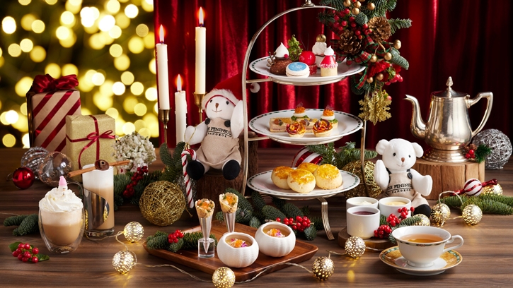 วอร์มหัวใจให้อบอุ่นด้วย 14 “Festive Afternoon Tea” ชุดน้ำชายามบ่ายธีมคริสต์มาส จากโรงแรมสุดปัง
