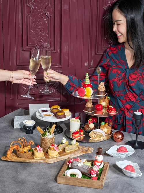 วอร์มหัวใจให้อบอุ่นด้วย 14 “Festive Afternoon Tea” ชุดน้ำชายามบ่ายธีมคริสต์มาส จากโรงแรมสุดปัง