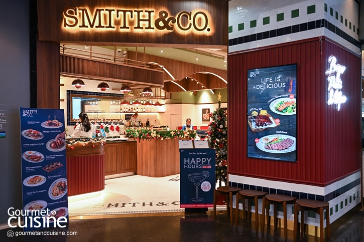 Smith & Co. ร้านเบอร์เกอร์โฮมเมด & พาสตาเส้นสด ที่มาพร้อมรสชาติแห่งความสดใหม่