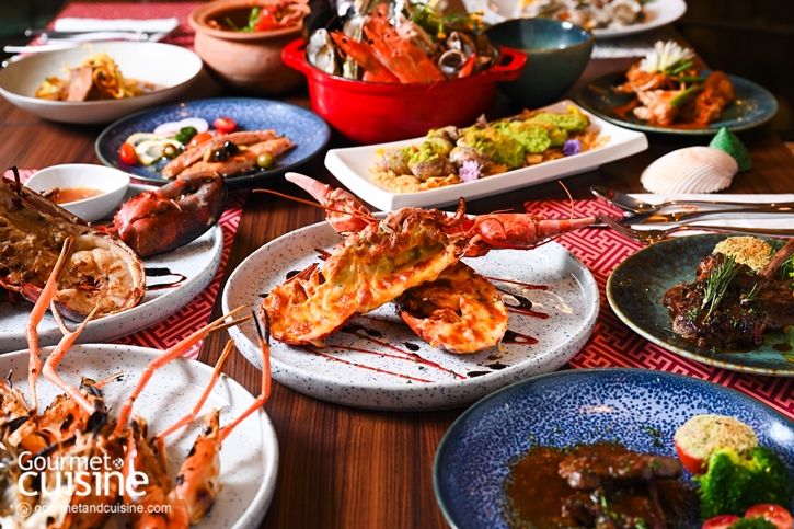 Sailor's Seafood Premium Dinner Buffet ทุกวันศุกร์-เสาร์ที่ห้องอาหารอมาญา Amari Bangkok