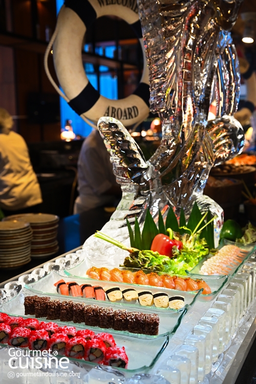 Sailor's Seafood Premium Dinner Buffet ทุกวันศุกร์-เสาร์ที่ห้องอาหารอมาญา Amari Bangkok