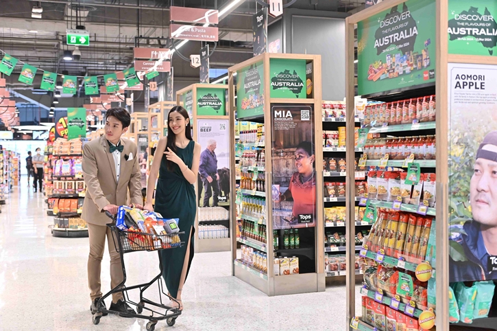 ท็อปส์ ในเครือเซ็นทรัล รีเทล จับมือ สถานทูตออสเตรเลีย จัดงาน Discover the Flavours of Australia พาเหรดสินค้า-วัตถุดิบพรีเมียม และสินค้าเอ็กซ์คลูชีฟเฉพาะที่ท็อปส์