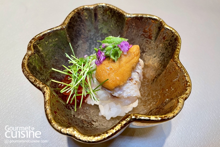 HARU Omakase Course คอร์สโอมากาเสะต้อนรับฤดูใบไม้ผลิที่ Kissuisen โรงแรม แบงค็อกแมริออท เดอะ สุรวงศ์