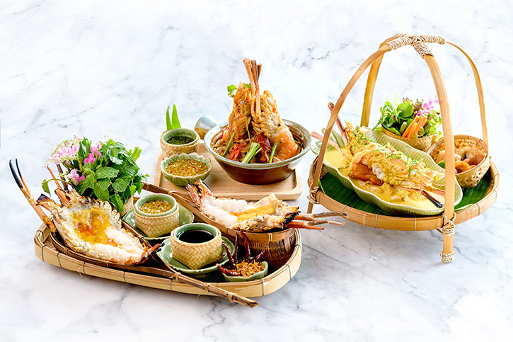 อิ่มอร่อยไปกับวัตถุดิบยอดนิยมประจำฤดูกาล : กุ้งแม่น้ำอยุธยา ณ ห้องอาหารไทย ศาลาทิพย์ โรงแรมแชงกรี-ลา กรุงเทพฯ