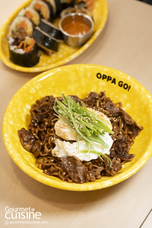 OPPA GO ร้านสตรีทฟู้ดสไตล์เกาหลีจากฝีมือโอปป้า! ที่ Silom Edge (สีลมเอจ ชั้น 2)