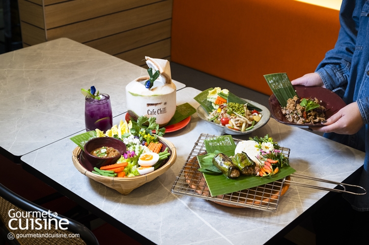 ยกอาหารอีสานรสเด็ดจาก 20 จังหวัดมาไว้ที่นี่ คาเฟ่ ชิลลี่ (Cafe Chilli) สาขาใหม่ ชั้น LG ศูนย์การประชุมแห่งชาติสิริกิติ์