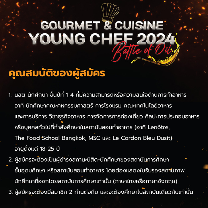 Gourmet & Cuisine Young Chef 2024