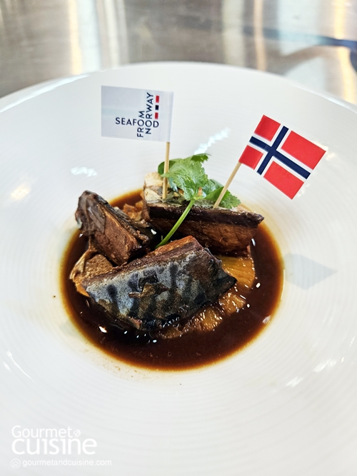 Seafood from Norway X เชฟจิ๊บ กับเวิร์คช็อป “มาทำความรู้จักกับนอร์วีเจียนซาบะ”