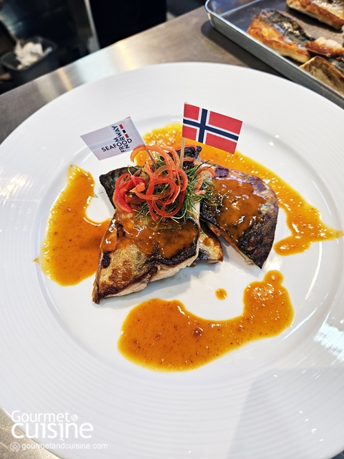 Seafood from Norway X เชฟจิ๊บ กับเวิร์คช็อป “มาทำความรู้จักกับนอร์วีเจียนซาบะ”