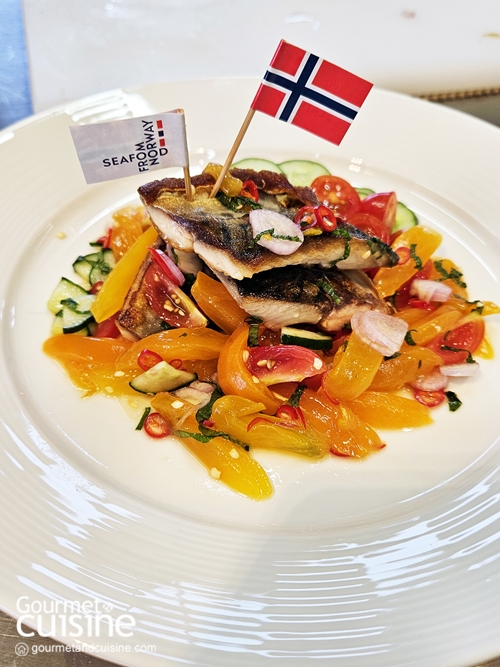 Seafood from Norway X เชฟจิ๊บ กับเวิร์คช็อป “มาทำความรู้จักกับนอร์วีเจียนซาบะ”