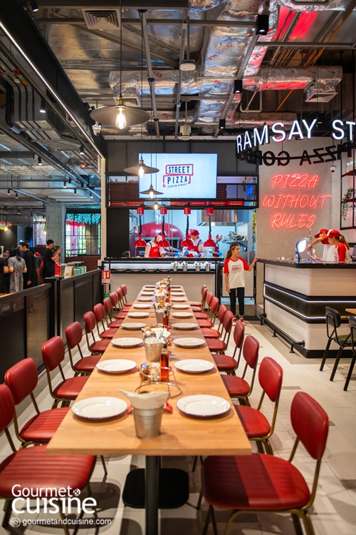 Street Pizza ร้านพิซซ่าไร้กฏเกณฑ์ของเชฟ Gordon Ramsay ปักหมุดในไทยแล้วที่ EMSPHERE