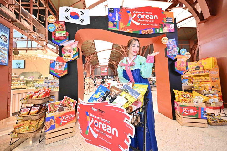 ท็อปส์ ในเครือเซ็นทรัล รีเทล เปิดลิสต์ 5 กลุ่มสินค้าเกาหลียอดฮิตตลอดกาล พร้อมชวนช้อปสินค้า-ไอคอนิกไอเท็ม ที่ไม่ควรพลาด